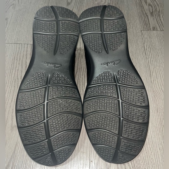 Clark’s Collection Men's Brown Leather Shoes, Size 10W - Picture 7 of 9